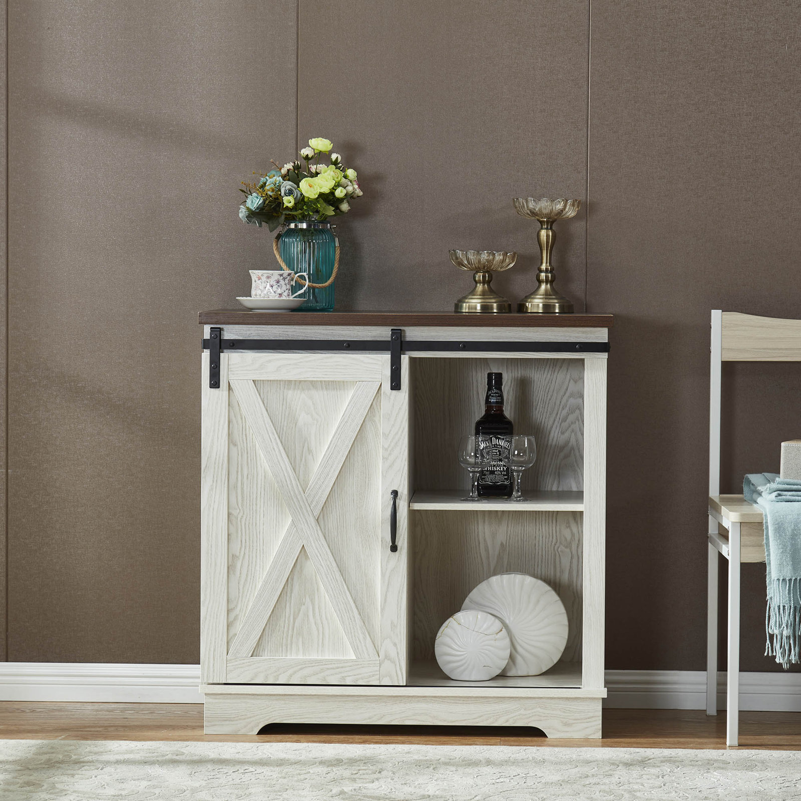 Gracie Oaks Anka 31.5'' Wide Sideboard